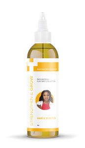 Rice Water & Flaxseed Hair & Scalp oil